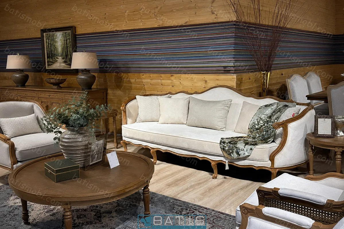 Bamboo sofa set at Batis Furniture