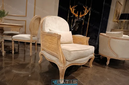 Bamboo sofa set at Batis Furniture