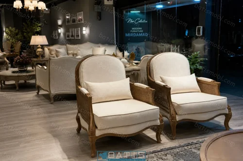 Bamboo sofa set at Batis Furniture
