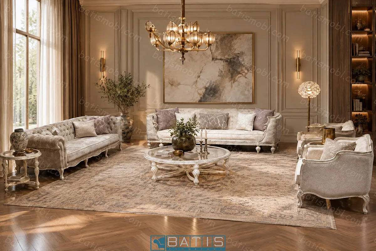 ست مبلمان الیزابت elizabet furniture in batis