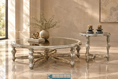 عسلی و جلومبلی مدل الیزابت Elizabeth model sofa and armchair