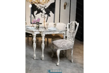 ناهارخوری الیزابت در مبلمان باتیس elizabet dining table in batis