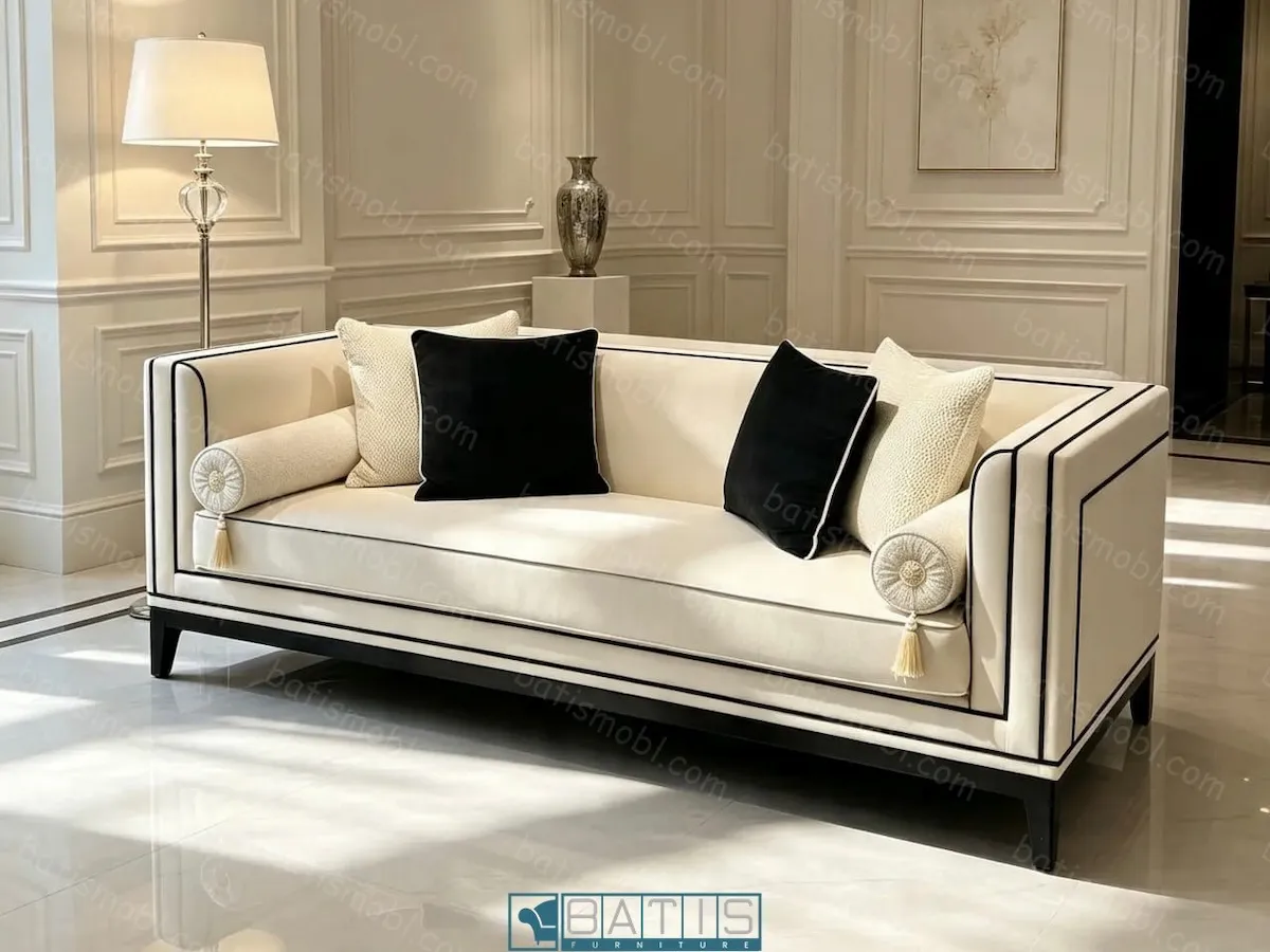 مبل سه نفره سن ویتو در مبلمان باتیس
